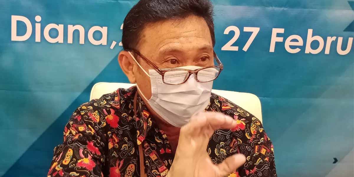 Kepala BPS Mimika Trisno L Tamanampo. Foto: Fachruddin Aji/Papua60detik